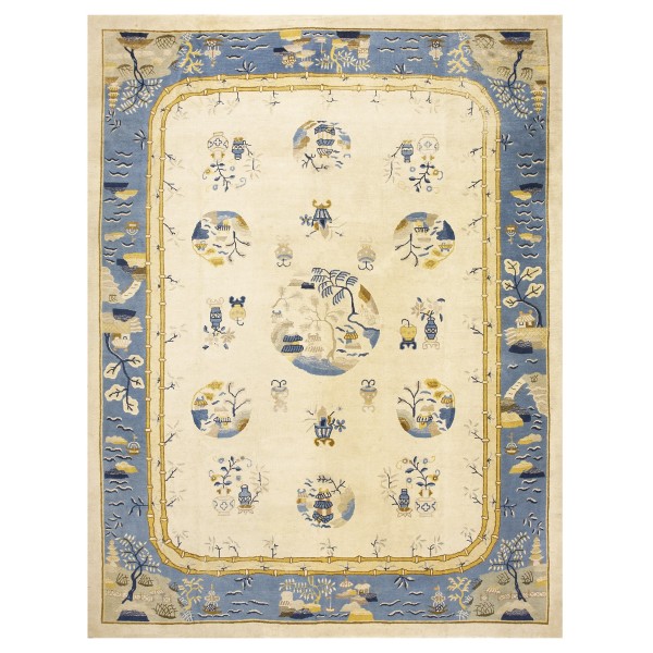 Early 20th Century Chinese Peking Carpet  